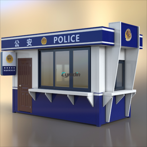 特警執(zhí)勤警務亭